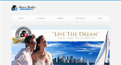 Desktop Screenshot of dreambuilderuniversity.com